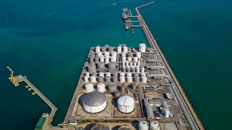 Tank Farm At oil and Gas Industri