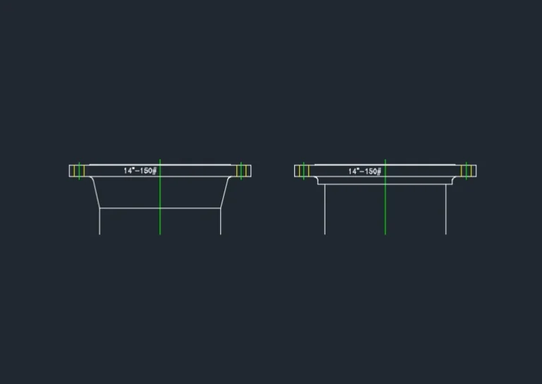 FLANGE WN-RF 14IN