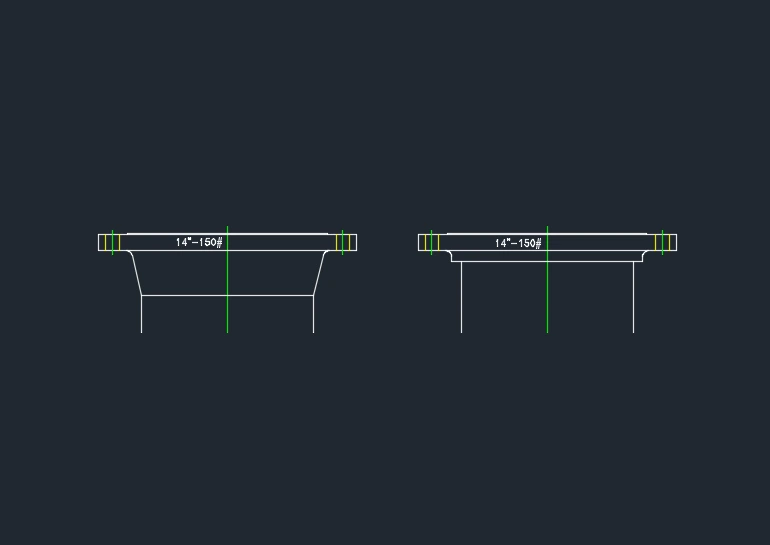 FLANGE WN-RF 14IN