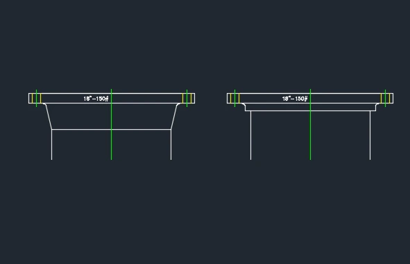 FLANGE WN-RF 18IN