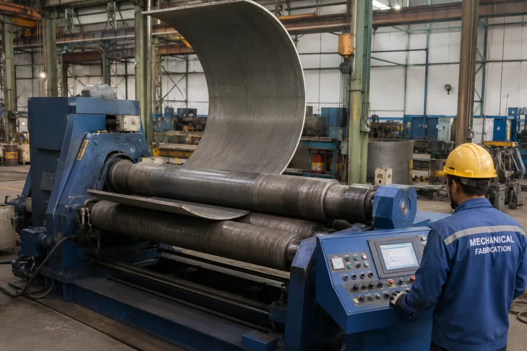 Proses roll plate