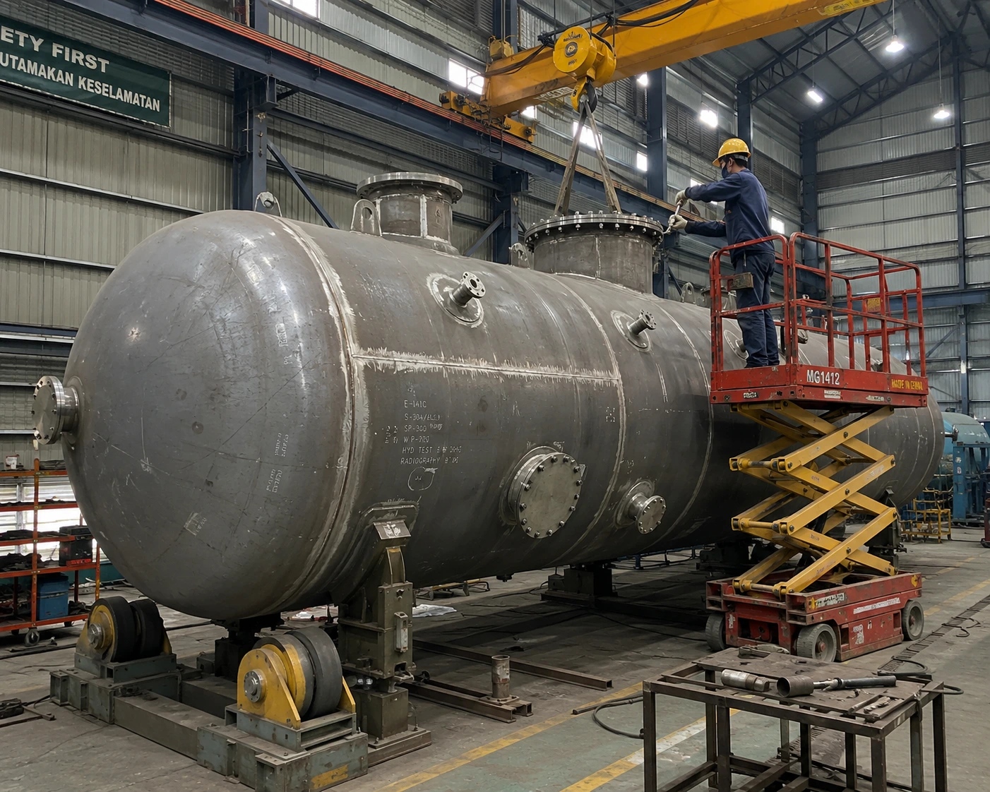 Fabrikasi Pressure Vessel